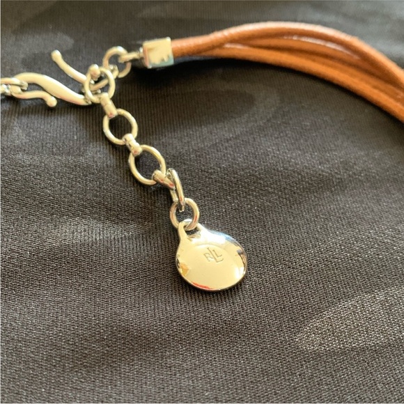 Ralph Lauren Brown Tortoise Pendant Necklace - Picture 4 of 5